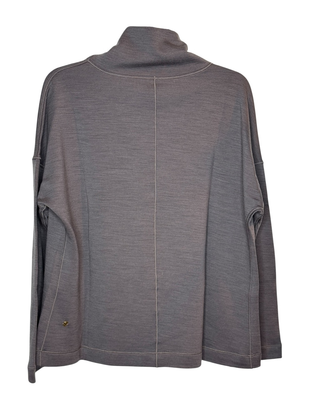Lululemon Principal Dancer Funnel Neck Sweater in Luna Rock Sz 6 | EUC - Picture 2 of 7